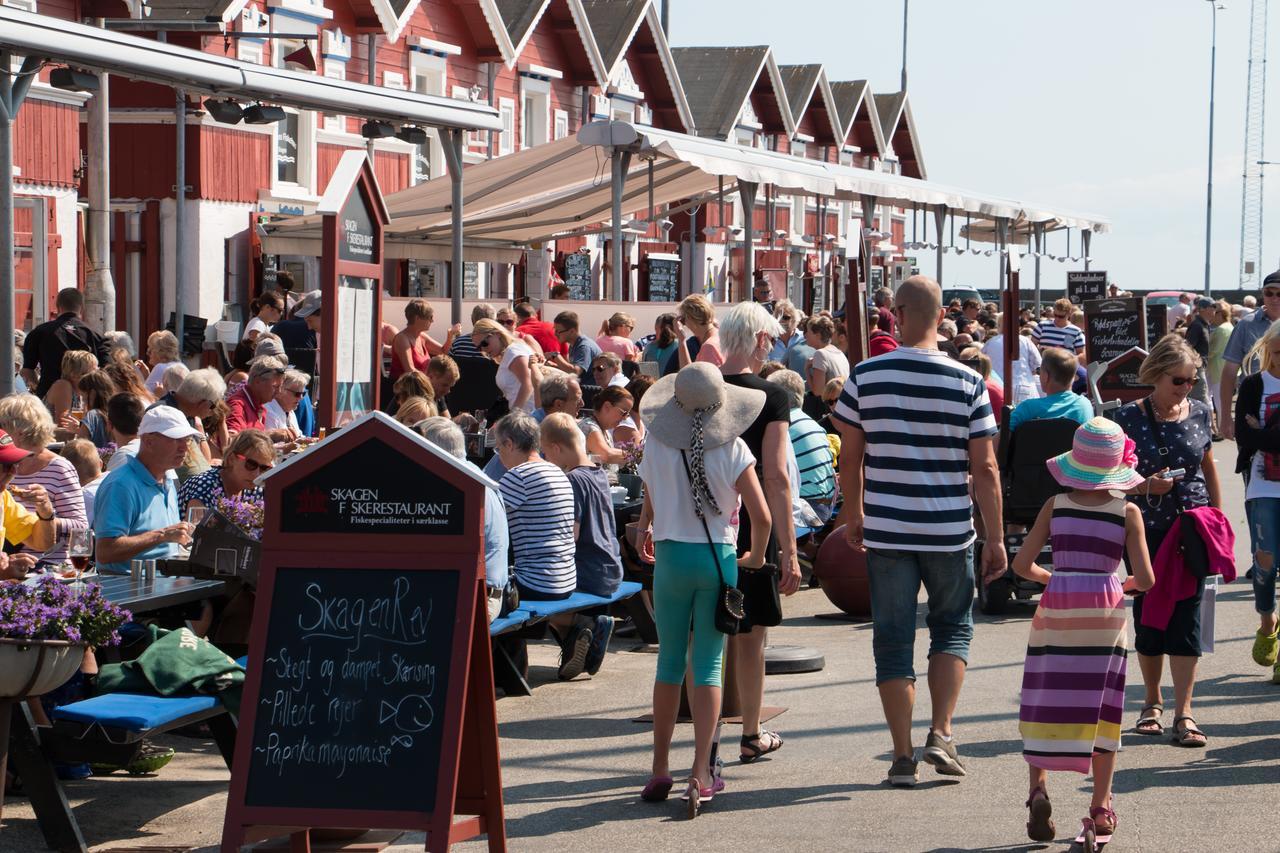 Hotel Hvideklit Ålbæk Exterior foto
